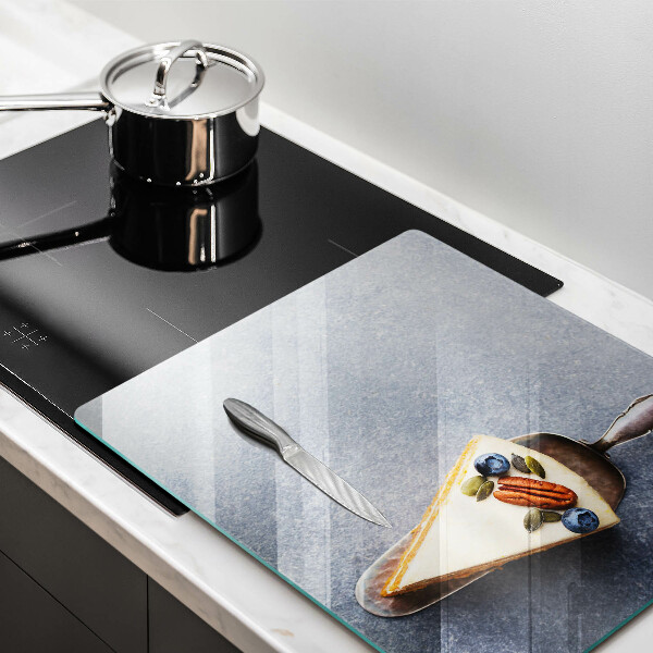 Üveg vágódeszka Szelet torta