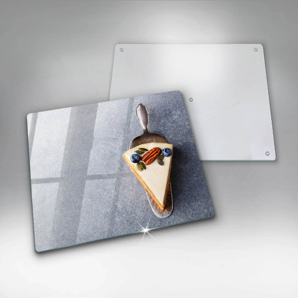 Üveg vágódeszka Szelet torta