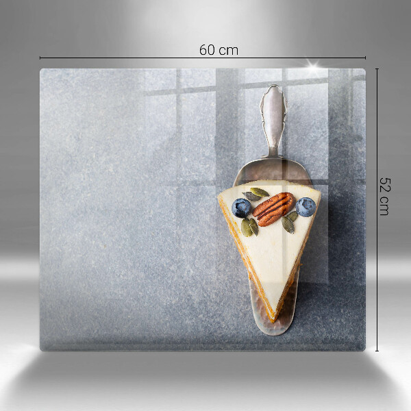 Üveg vágódeszka Szelet torta