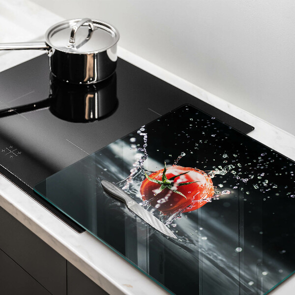 Üveg vágódeszka Paradicsom vízben