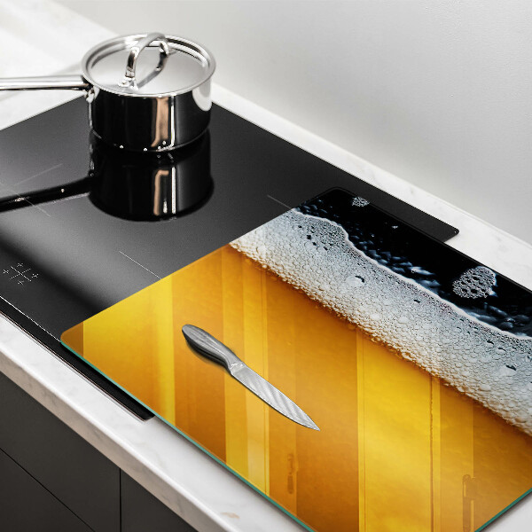 Üveg vágódeszka Igyál sörhabot