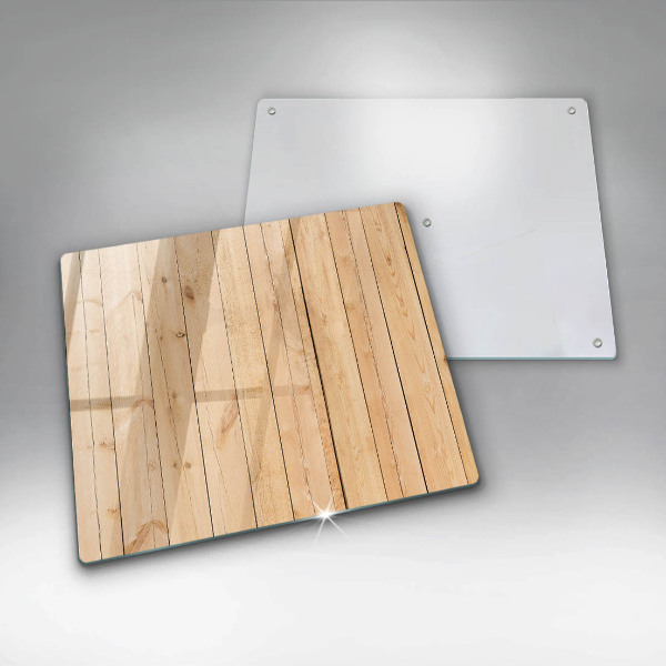 Üveg vágódeszka Finom fa táblák