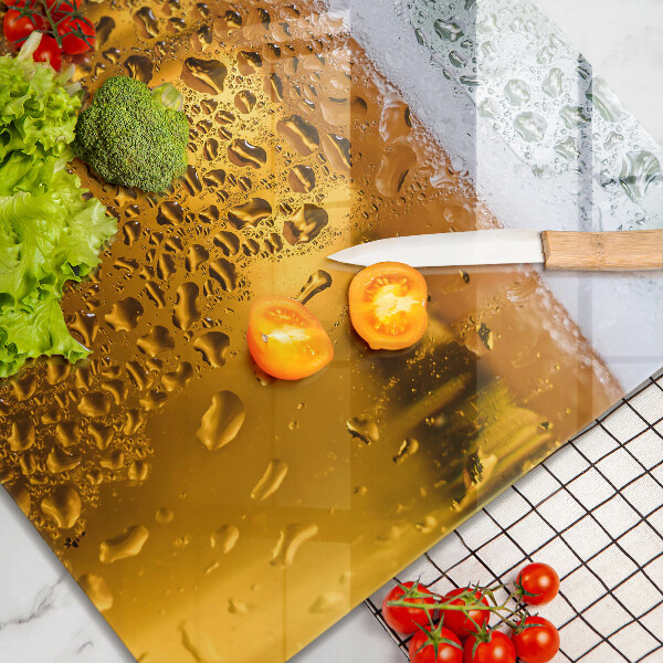 Üveg vágódeszka Nedves pohár sör