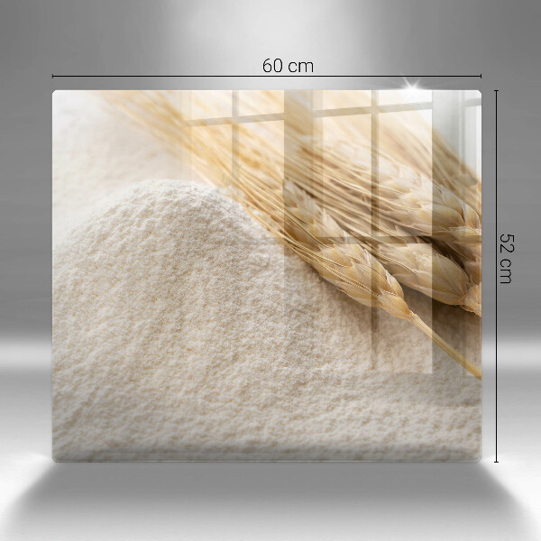 Üveg vágódeszka Liszt és kalászok