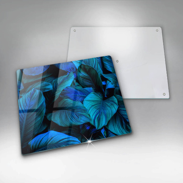 Üveg vágódeszka Dzsungel növényzet levelei