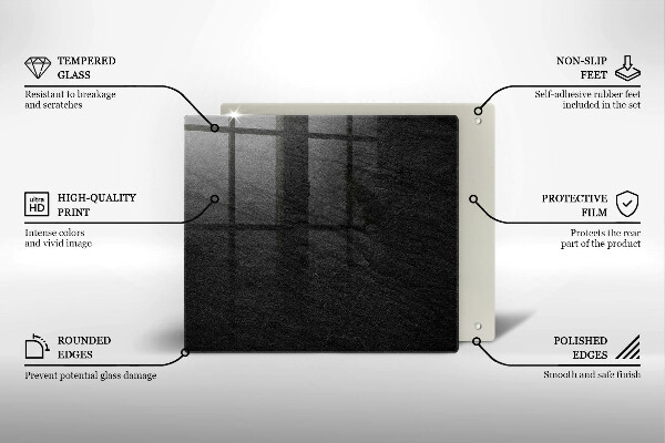 Üveg vágódeszka rock textúra