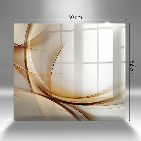 Üveg vágódeszka Absztrakt formák