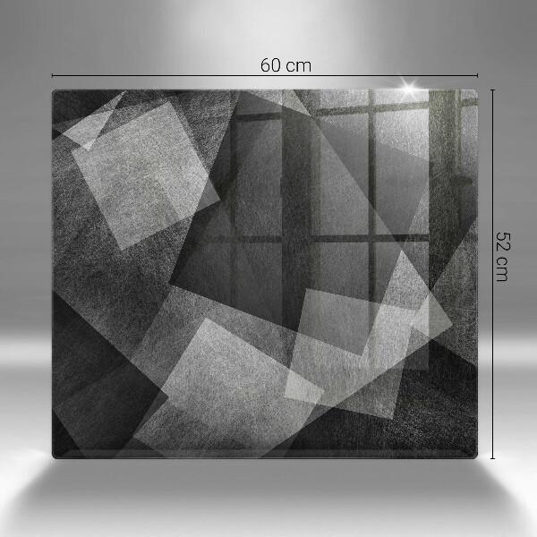Üveg vágódeszka Geometriai absztrakció