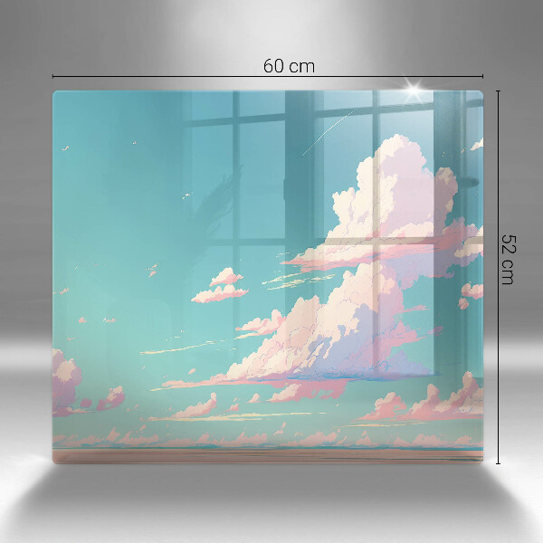 Üveg vágódeszka Mesebeli mennyország