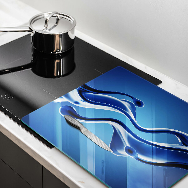 Üveg vágódeszka Folyadék absztrakció