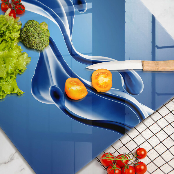 Üveg vágódeszka Folyadék absztrakció