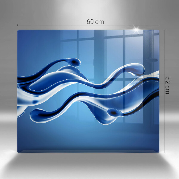 Üveg vágódeszka Folyadék absztrakció