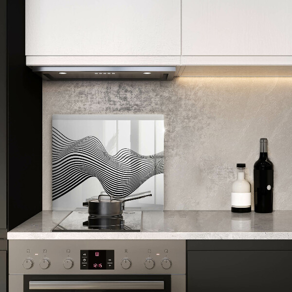 Üveg vágódeszka Lineáris absztrakció