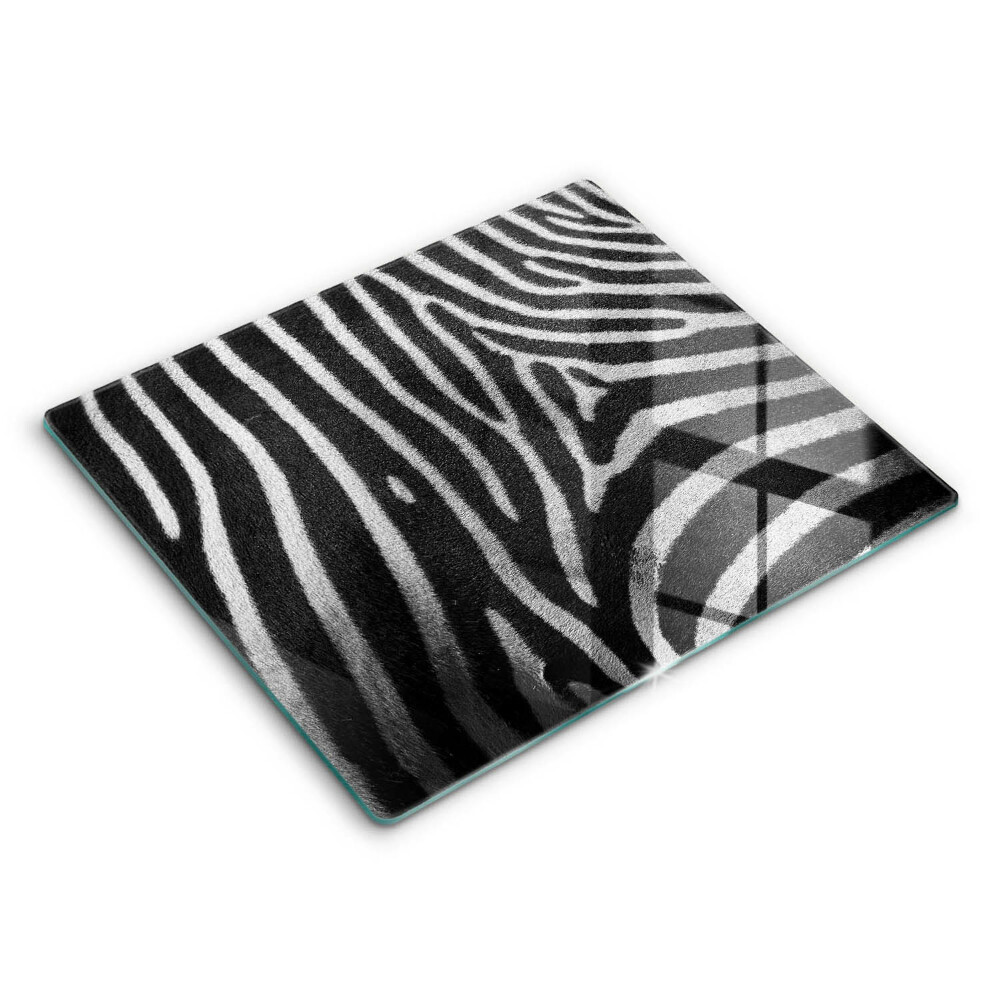 Üveg vágódeszka Zebra csíkok