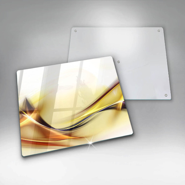 Üveg vágódeszka Absztrakt fényvonalak