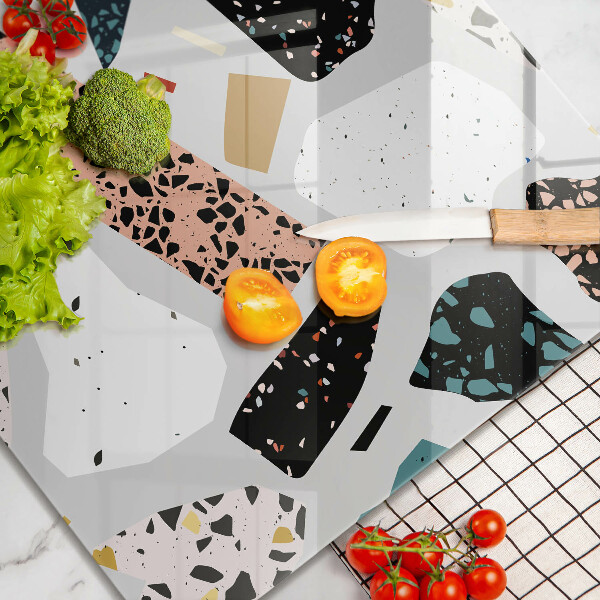 Üveg vágódeszka Kőedény