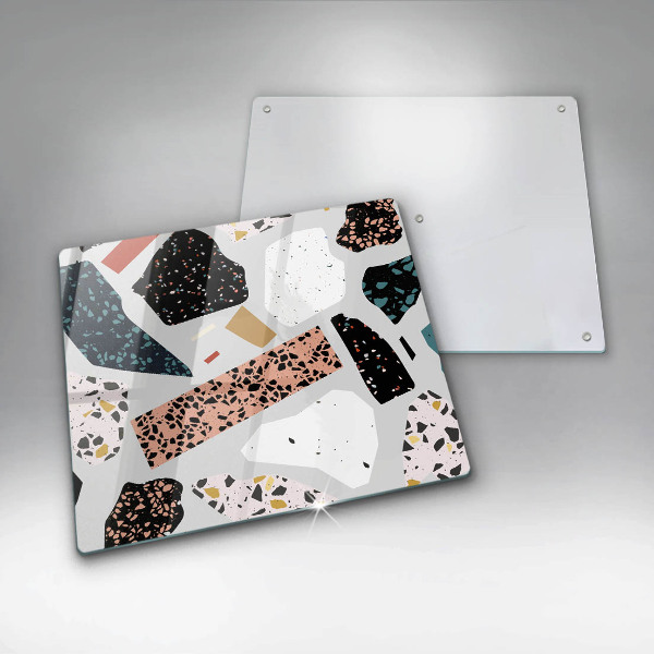 Üveg vágódeszka Kőedény