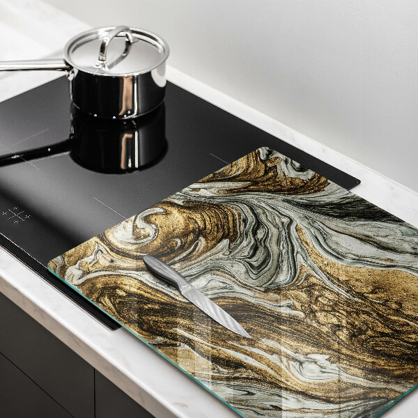 Üveg vágódeszka Gazdag absztrakció