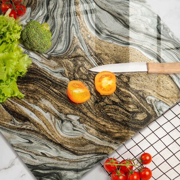 Üveg vágódeszka Gazdag absztrakció