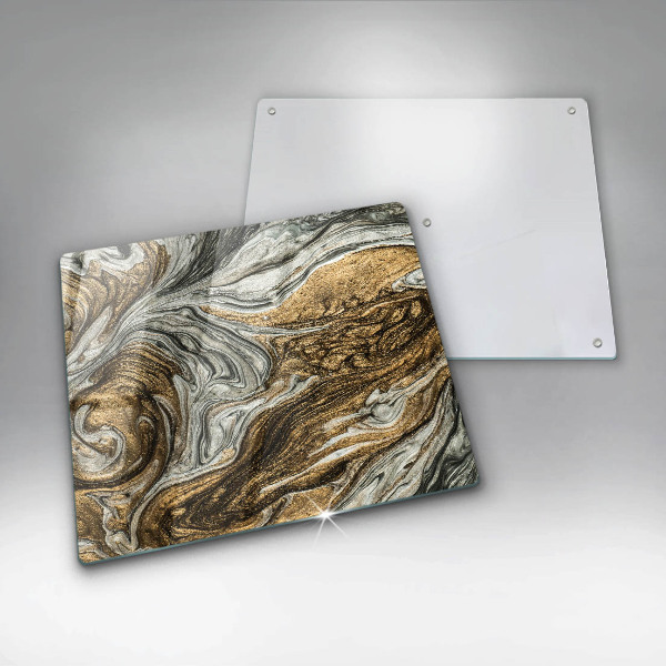 Üveg vágódeszka Gazdag absztrakció