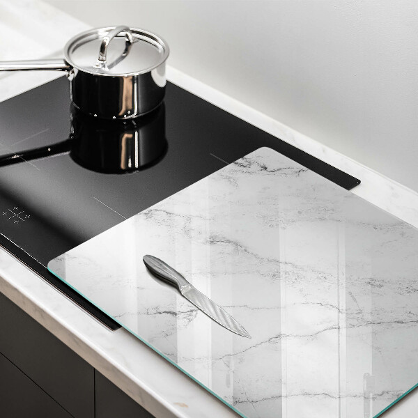 Üveg vágódeszka Elegáns márvány textúra