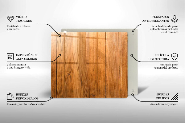 Üveg vágódeszka Fadeszkák