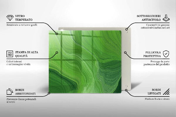 Üveg vágódeszka Absztrakt textúra