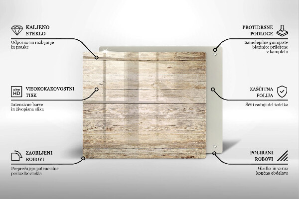 Üveg vágódeszka Fadeszkák