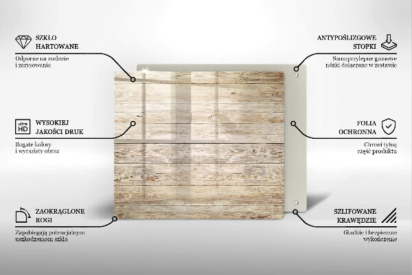 Üveg vágódeszka Fadeszkák