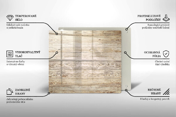 Üveg vágódeszka Fadeszkák