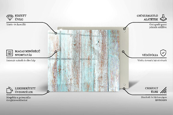 Üveg vágódeszka Régi vintage táblák