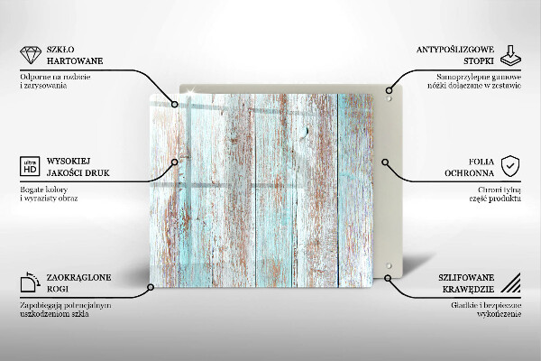 Üveg vágódeszka Régi vintage táblák