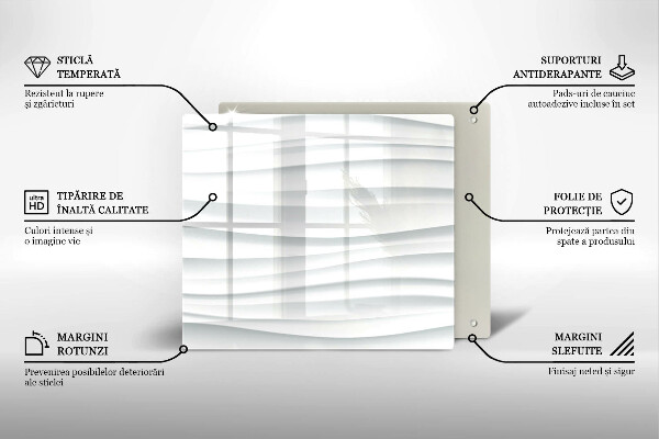 Üveg vágódeszka Modern szerkezet
