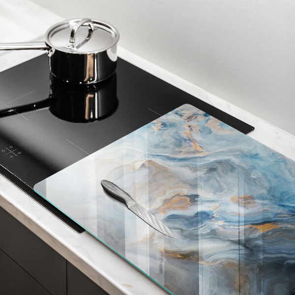 Üveg vágódeszka Márvány textúra