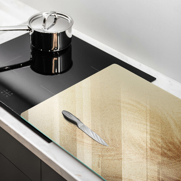 Üveg vágódeszka Tengerparti homokos nyaralás