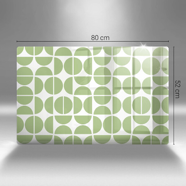 Üveg vágódeszka Boho formák mintája