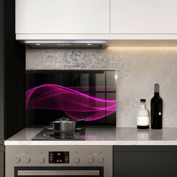 Üveg vágódeszka Rózsaszín absztrakció