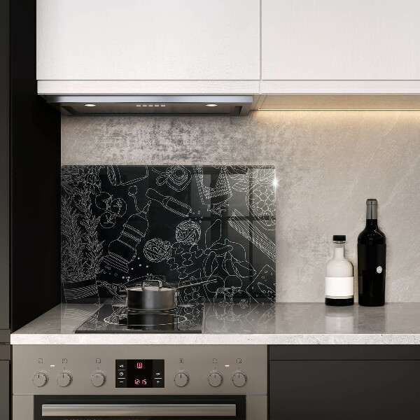 Üveg vágódeszka Konyhai kiegészítők