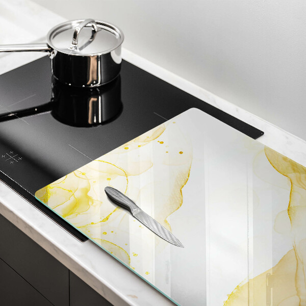 Üveg vágódeszka Arany absztrakció