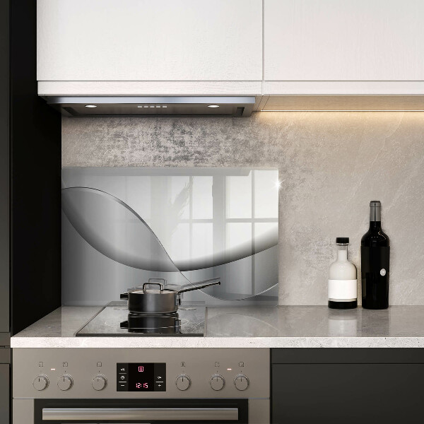 Üveg vágódeszka Absztrakt vonalak tervezése