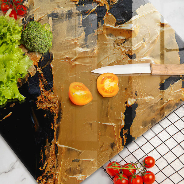 Üveg vágódeszka Elegáns festék textúra