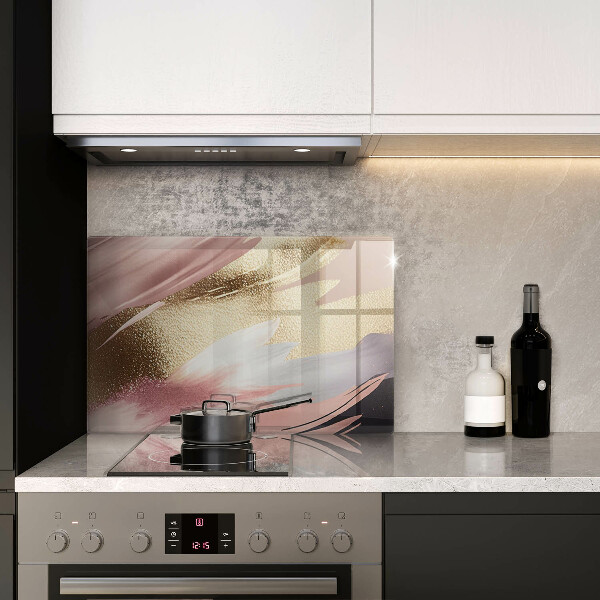 Üveg vágódeszka Pasztell foltok