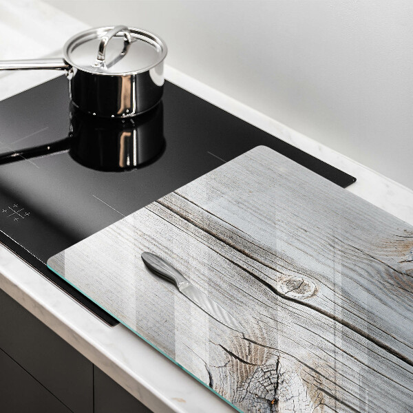 Üveg vágódeszka Világos fa szerkezet