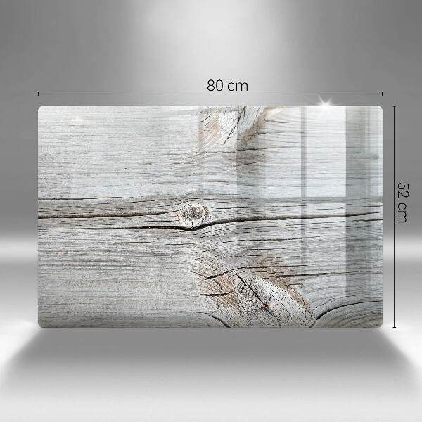 Üveg vágódeszka Világos fa szerkezet