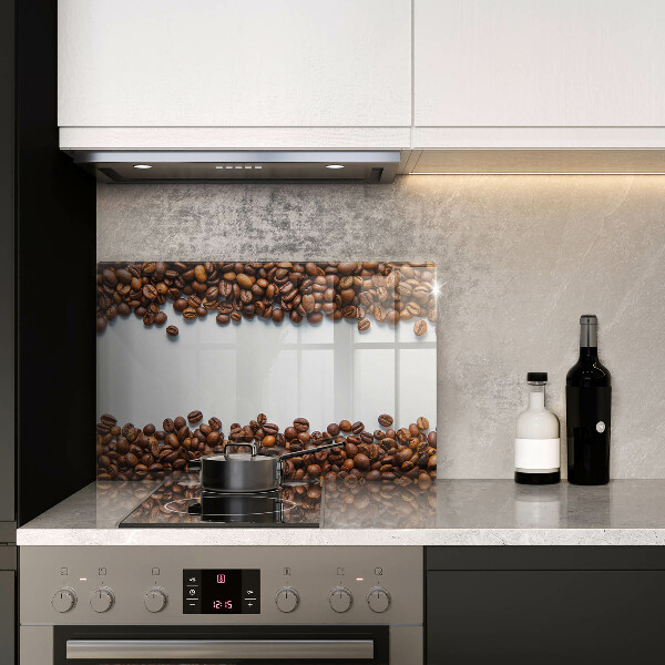 Üveg vágódeszka Kávébab