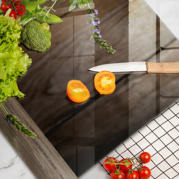 Üveg vágódeszka Zöld gyógynövények