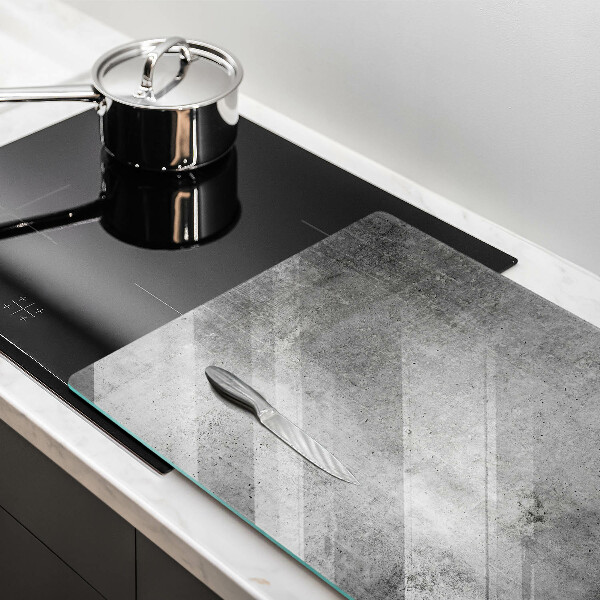 Üveg vágódeszka Beton textúra