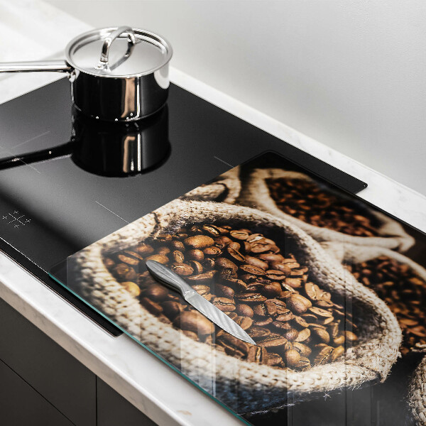 Üveg vágódeszka Zsák kávébab