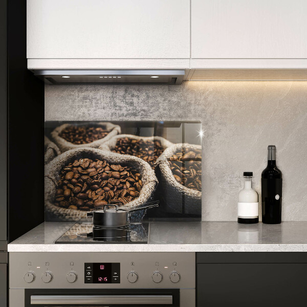 Üveg vágódeszka Zsák kávébab