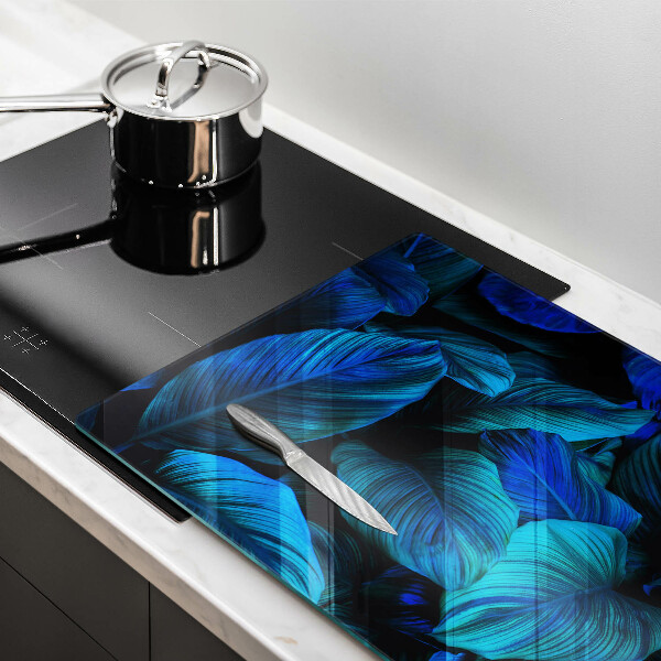 Üveg vágódeszka Dzsungel növényzet levelei